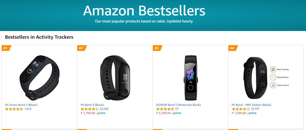 dhar_7's tweet photo. Best-Seller under "Telephones and Accessories" category? Did the Honor Band 5 just change categories @HiHonorIndia ? https://t.co/yUV3MLaRKm