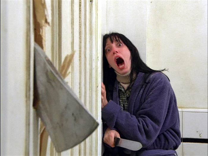 THE SHINING (1980) dir. Stanley Kubricksupernatural/psychological // Jack takes a job as the caretaker of the Overlook Hotel, where he will spend the winter alone & isolated w/his wife Wendy & son Danny. none of them are prepared for the madness & danger that lurks within.