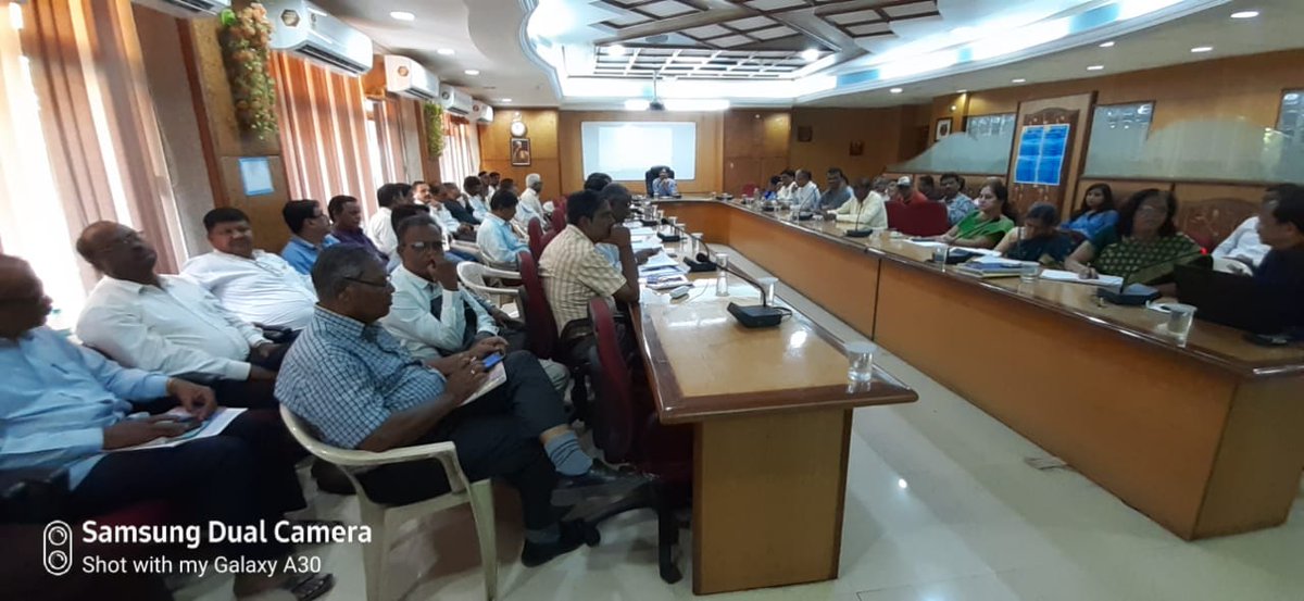 asjbsnl's tweet photo. Monthly Review meeting dt. 04/10/2019 of urban areas,Pune under  chairmanship of  Respected PGM (CFA ) Sunil Kumar Sir. https://t.co/xiCTAVifyW