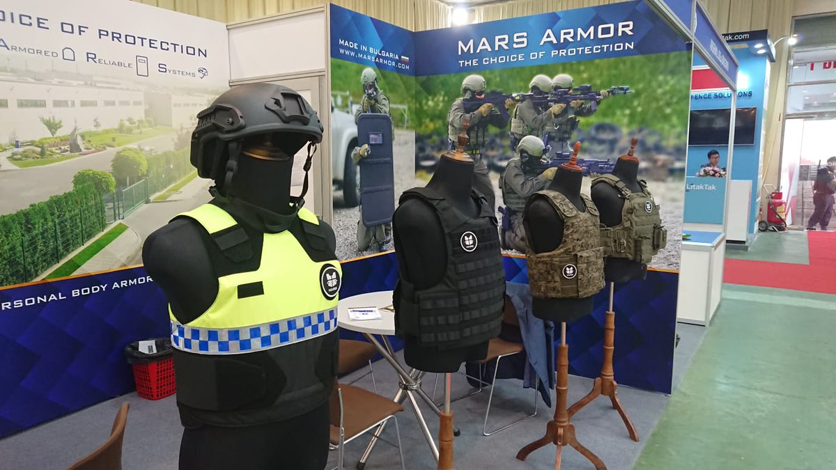 MARSArmor's tweet photo. Last day at #DSEVietnam ! Did you get a chance to stop by? What impressed you the most at the #expo ? #MARSArmor #bodyarmor #defenceexhibition #Vietnam #Hanoi #October #dsevietnam2019 #SoutheastAsia #defenceexpo https://t.co/m8hycXoKkn