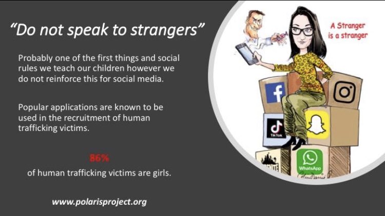 As parents we need to keep the message to our kids simple! #CyberSecurity #digitalparent