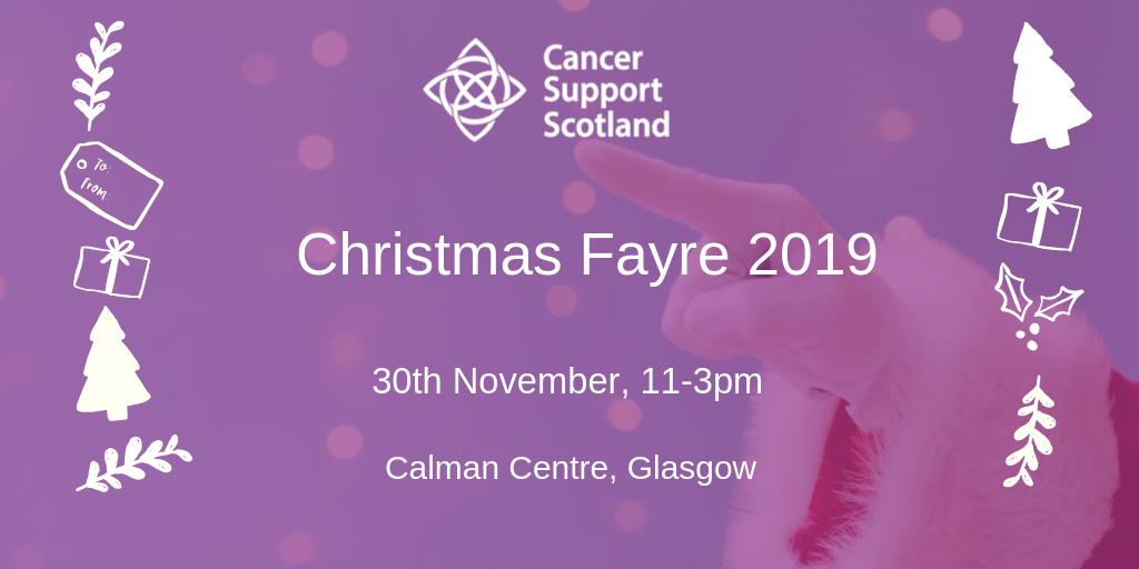 With less than a 100 days until Christmas we’re delighted to announce the date for our annual Christmas Fayre. Everyone is welcome to join us on Saturday the 30th of November from 11.00am to 3pm.
#ChristmasFayre #GlasgowEvents