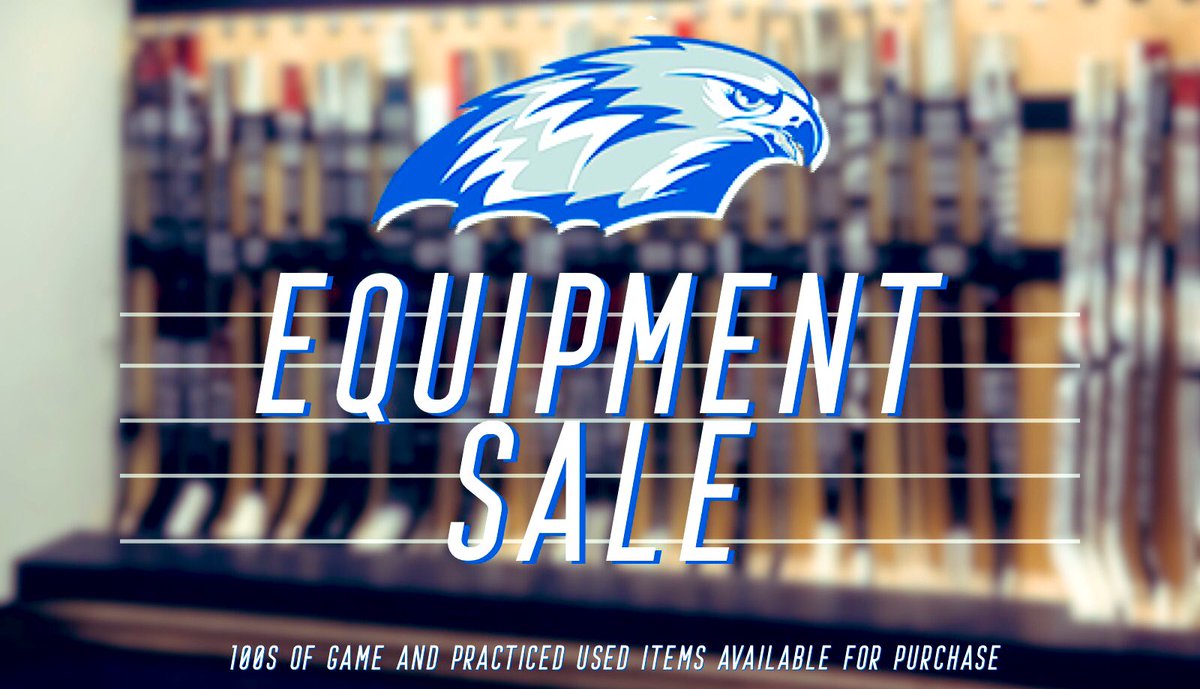 The <a href="/BCHawksHockey/">Hawks Hockey</a> equipment sale is headed to <a href="/BeckerCollege/">Becker College</a> Homecoming!

Head over to @BeckerAthletics’ Alumni Field for a MASSIVE tag sale of Hawks apparel, including #HawksHockey🏒 game and practice jerseys!

Sale begins at 10:30am TOMORROW October 5th!