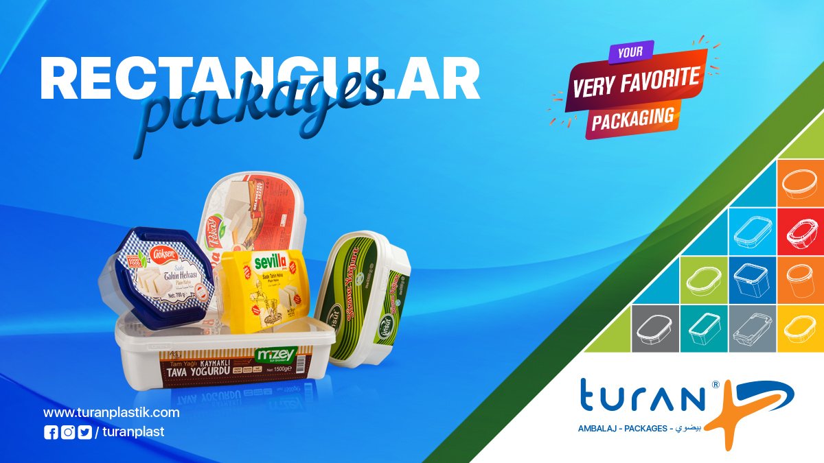 Seçici gözlerin hemen algıladığı ambalajlar.

Tasarımı, duruşu ve fonksiyonelliği ile ürünleriniz için en iyisi. 😎

#RECTANGULAR / #DİKDÖRTGEN

#foodpackage #ambalaj #пищеваяупаковка عبوات بلاستيك الغذائية #turan