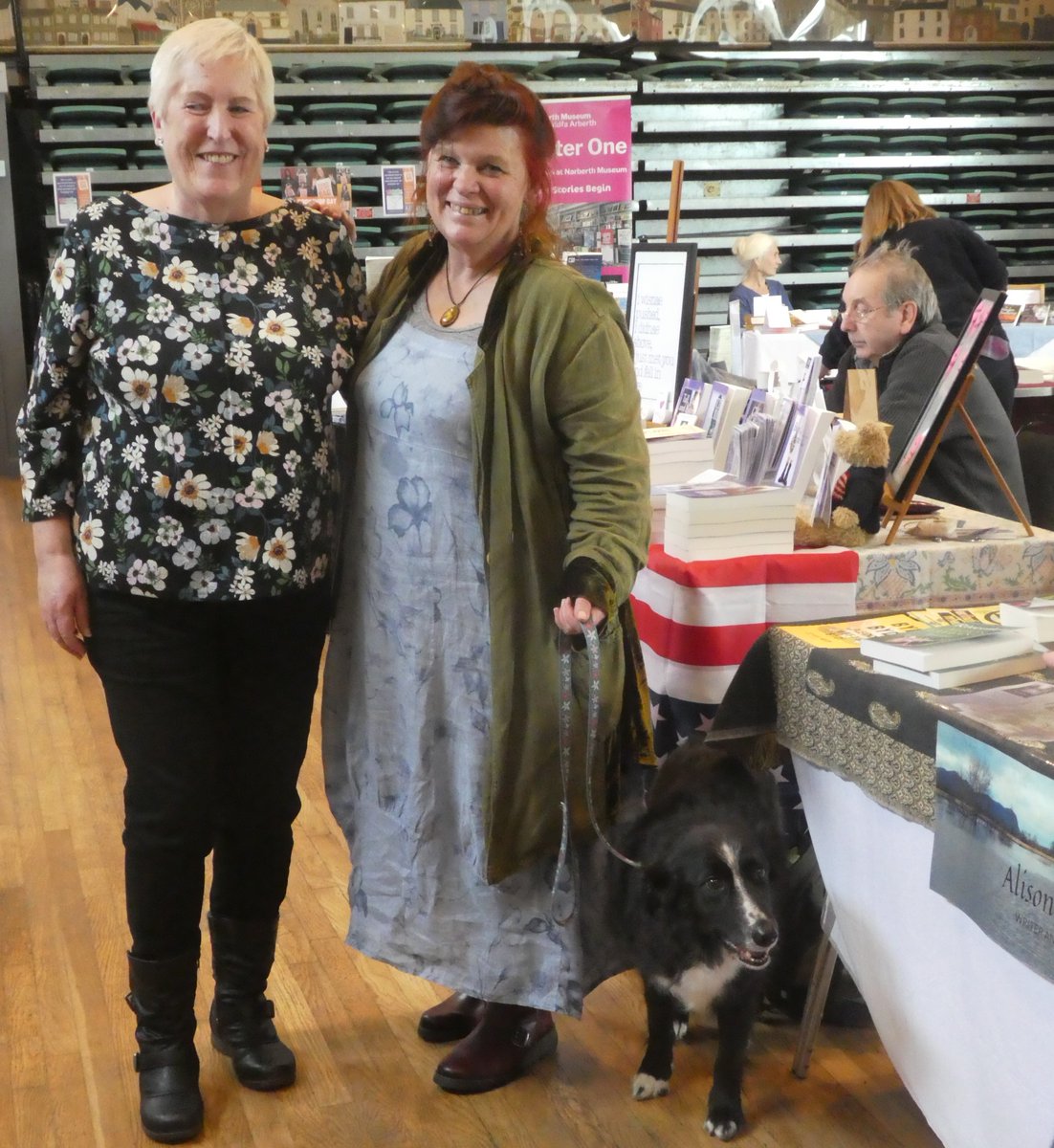 julietgreenwood's tweet photo. It was one of my highlights of #NarberthBookFair @NBFpembs last weekend to finally meet the inestimable @Williams13Anne , #bookblogger and tireless supporter of #books and #authors I love Anne's blog post on the fair! 📚✍️☕️📖 https://t.co/QrRg4nX8IA https://t.co/vkSMb11p95