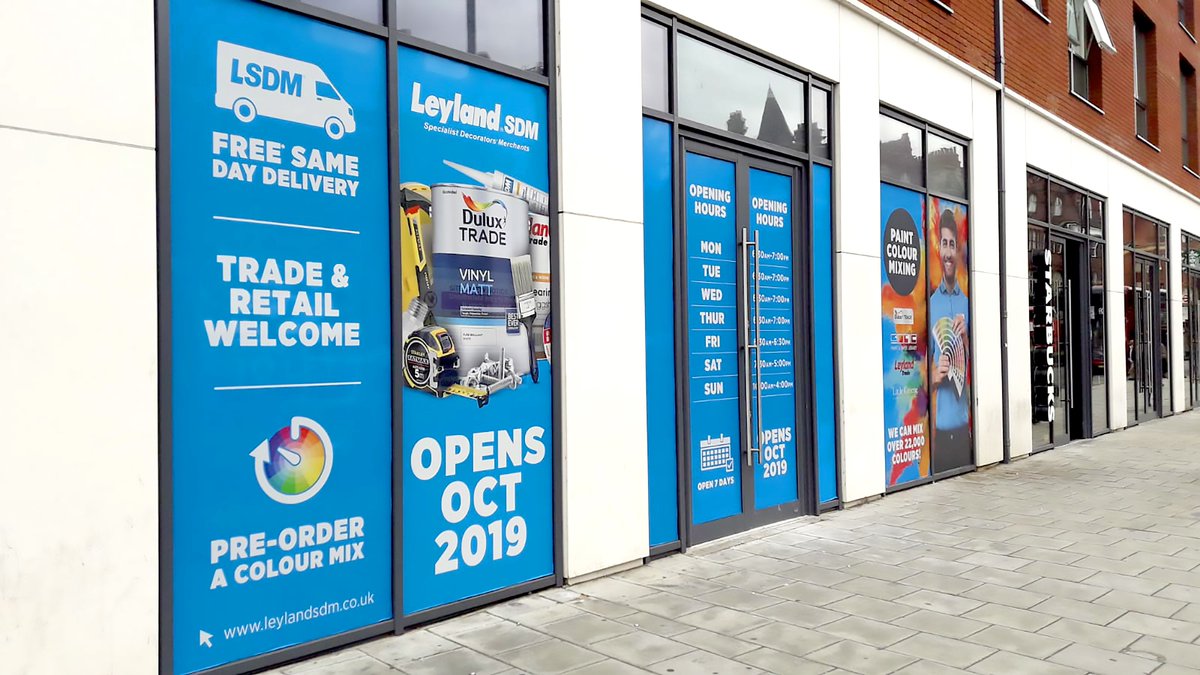 peedee2008's tweet image. Store number 23 opens 28th October... Can you guess where it is? #London #DIY #Decorating #New #Opening #Leyland #Dulux #Paint
