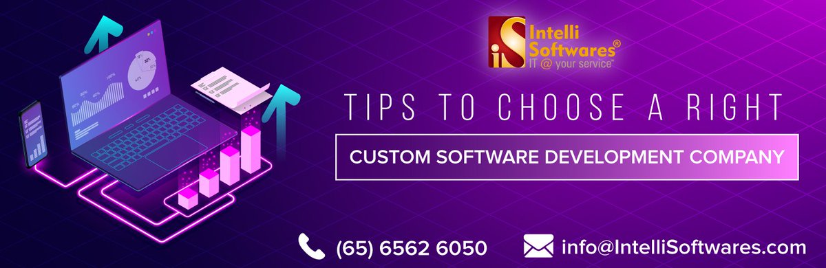 IntelliSoftDev's tweet image. Get customized software solutions for your business. Quality assured projects, 24/7 support & maintenance, 100% client satisfaction. Read our blog here
intellisoftwares.com/Blogs/Tips-To-…
Reach us for more details!
Phone : +65-65626050
eMail : info@intellisoftwares.com