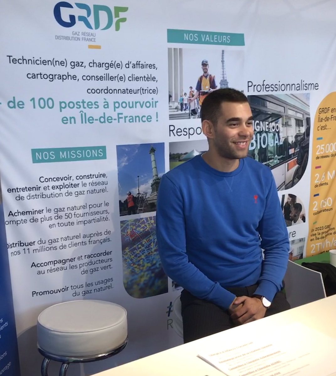 CARINEL15's tweet photo. Nous sommes encore présents aujourd’hui pour vous accueillir, stand B503 #salonpourlemploi #placedelaconcorde #grdf #grdfdridf #grdfdctidf #chargédaffaires #techniciengaz #coordonnateur #cartographe #conseillerclientele ... Venez nombreux 😄 https://t.co/GedYsKCVJo