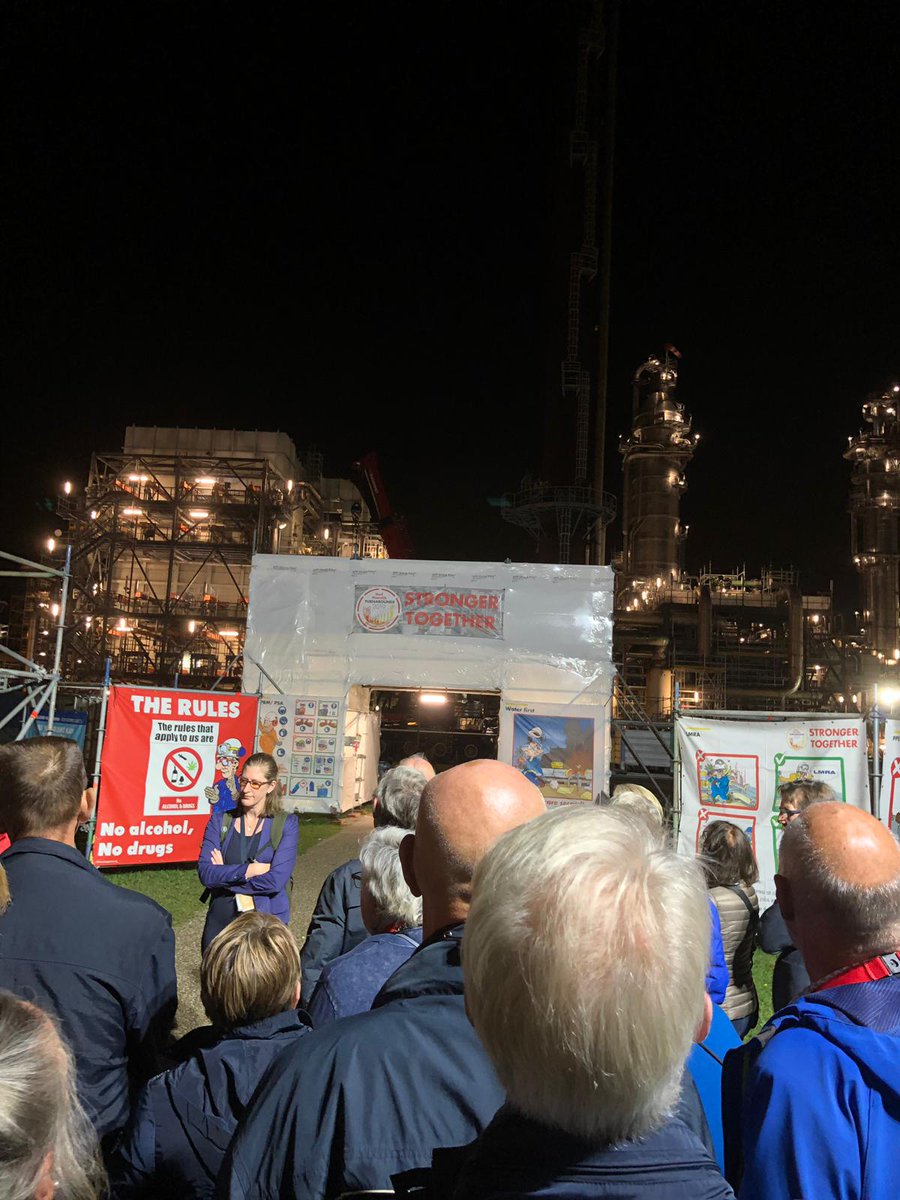 BelangenBurger's tweet image. Werkbezoek bij #ShellMoerdijk, belangrijk voor de #veiligheid  #omgeving