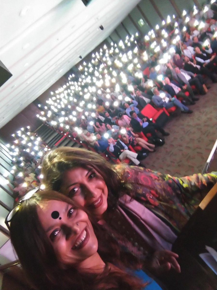 When you sit down to watch a documentary, you normally expect a dry rendition of a few facts.

<a href="/VibhaBakshi/">VibhaBakshi</a>'s <a href="/SonRiseTheFilm/">SON RISE</a> DEFIED normal. 

Her sensitive &amp; brilliant storytelling moved, inspired &amp; stirred. 

It was a beautiful moment as 100s <a href="/tech_mahindra/">Tech Mahindra</a> pledged #HeForShe