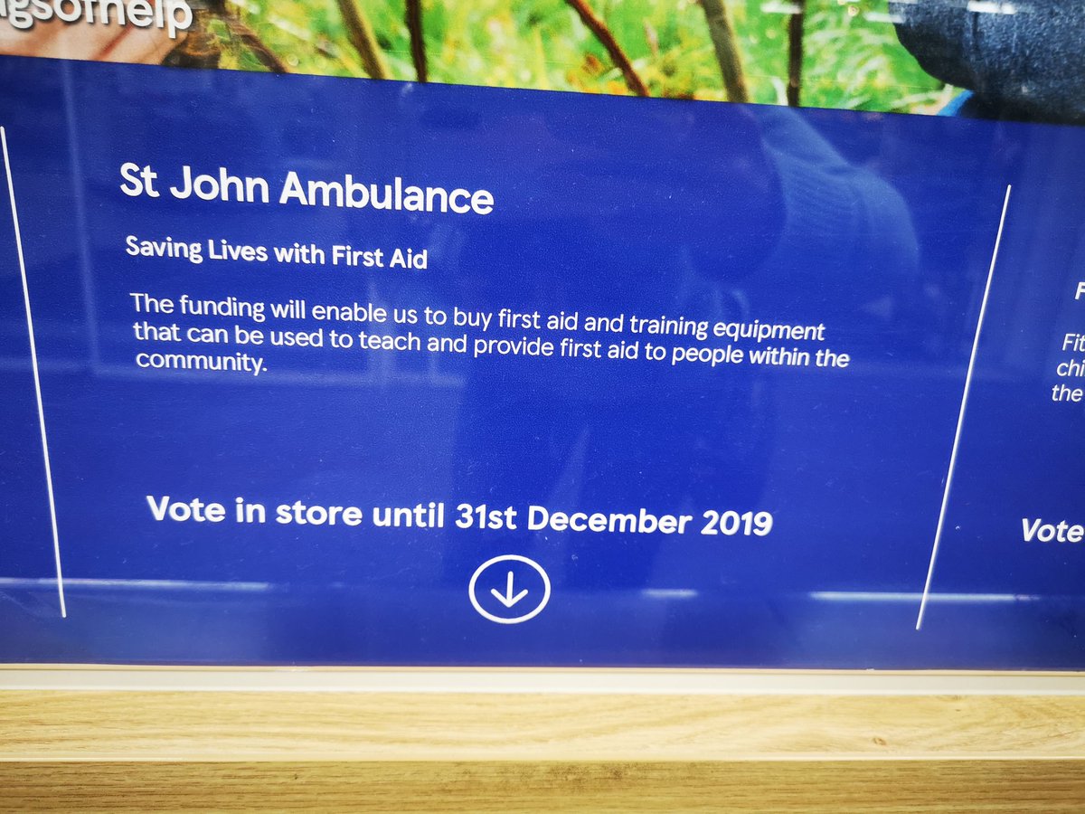 The Tesco charity boxes are up and ready for you place your blue tokens in! Every time you shop, please please please get that token in 😉 #stjohnambulance #WestMidlands #Staffordshire #Shropshire #Warwickshire #Hereford #Worcester #Gloucester #communityfundraising #sjapeople