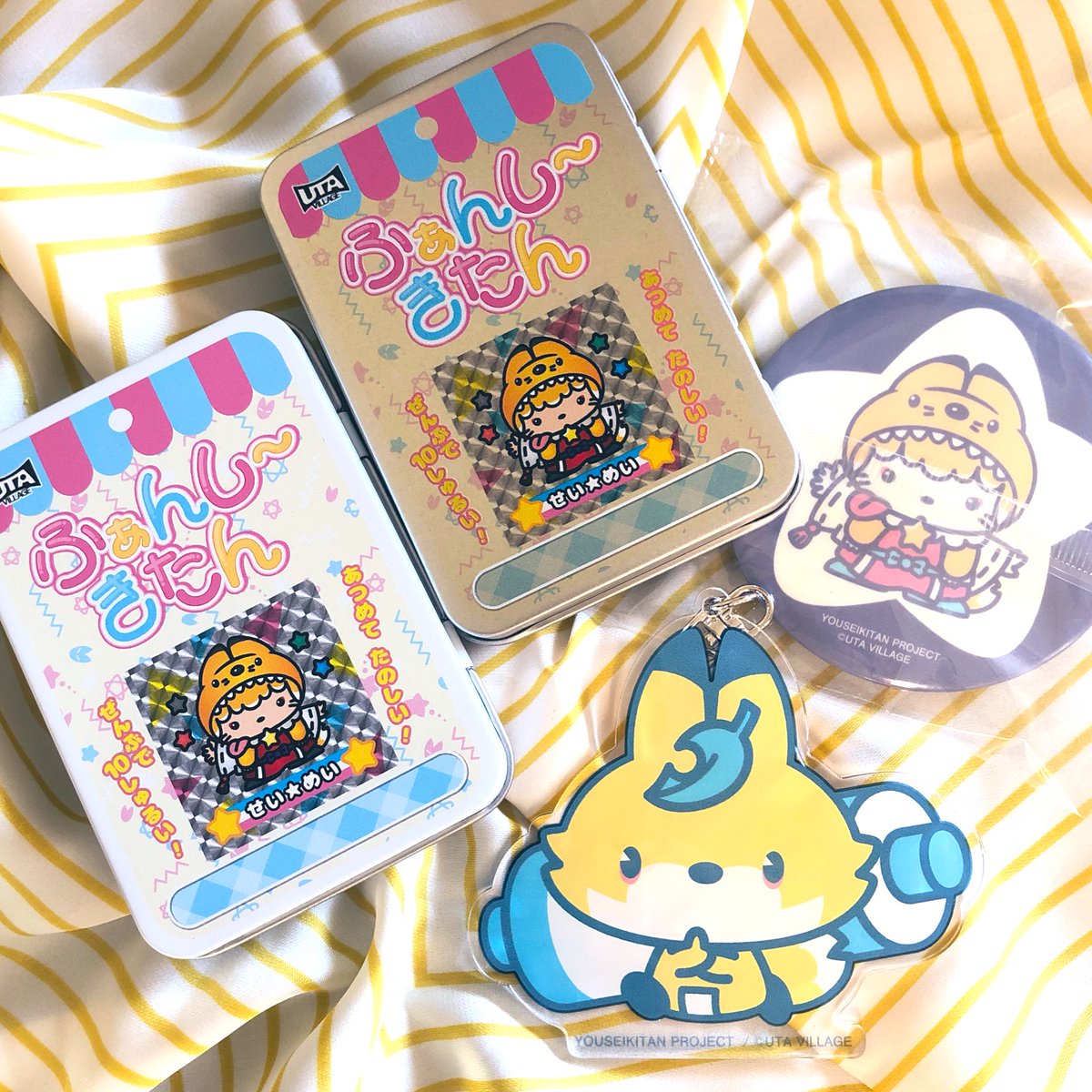 以上、モニター企画グッズでした！
アドプリントさんの白印刷グッズ良かったので、今度は商品として注文したいです（缶ケースがシール入れに丁度良い✨）

それぞれ一個しかないので、しばらくはデスクに置いて個人的に楽しみます💪
アドプリントさんありがとうございました！