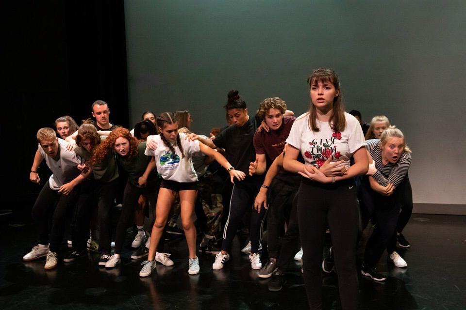 BethanyMonklane's tweet image. These photos have just come through of our @NYTofGB performance this summer! 💙 

#nyt #nationalyouththeatre #devised #physicaltheatre #changingclimate #mothernature #childrenoflife #group4