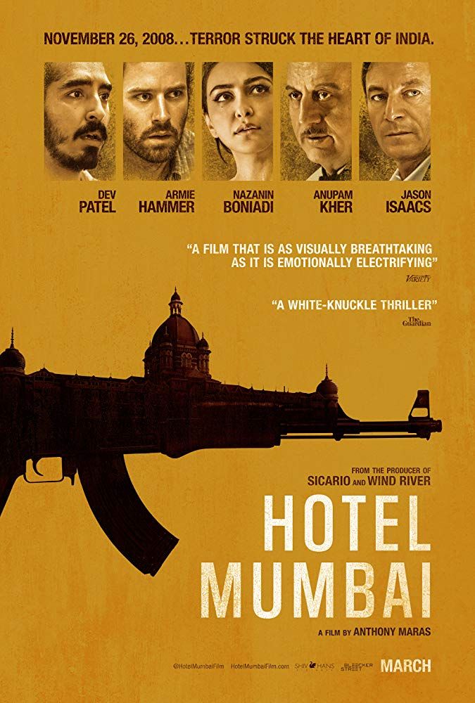 theriztest's tweet photo. 🎞#Riztest Review by @12majd12 
Hotel Mumbai (2018)
Result: FAIL 1/5 💩

"The single Muslim character who isn't a terrorist is a woman who distances herself from the religion..." https://t.co/xsd4z18oHS