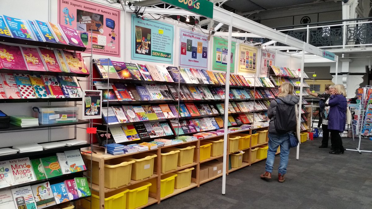 SENBooks's tweet image. All ready to go .... @SENShowUK is now open. Come and see over 300 different SEN Books.. #autism #dyslexia #dyscalculia and more. @BBCBreakfast