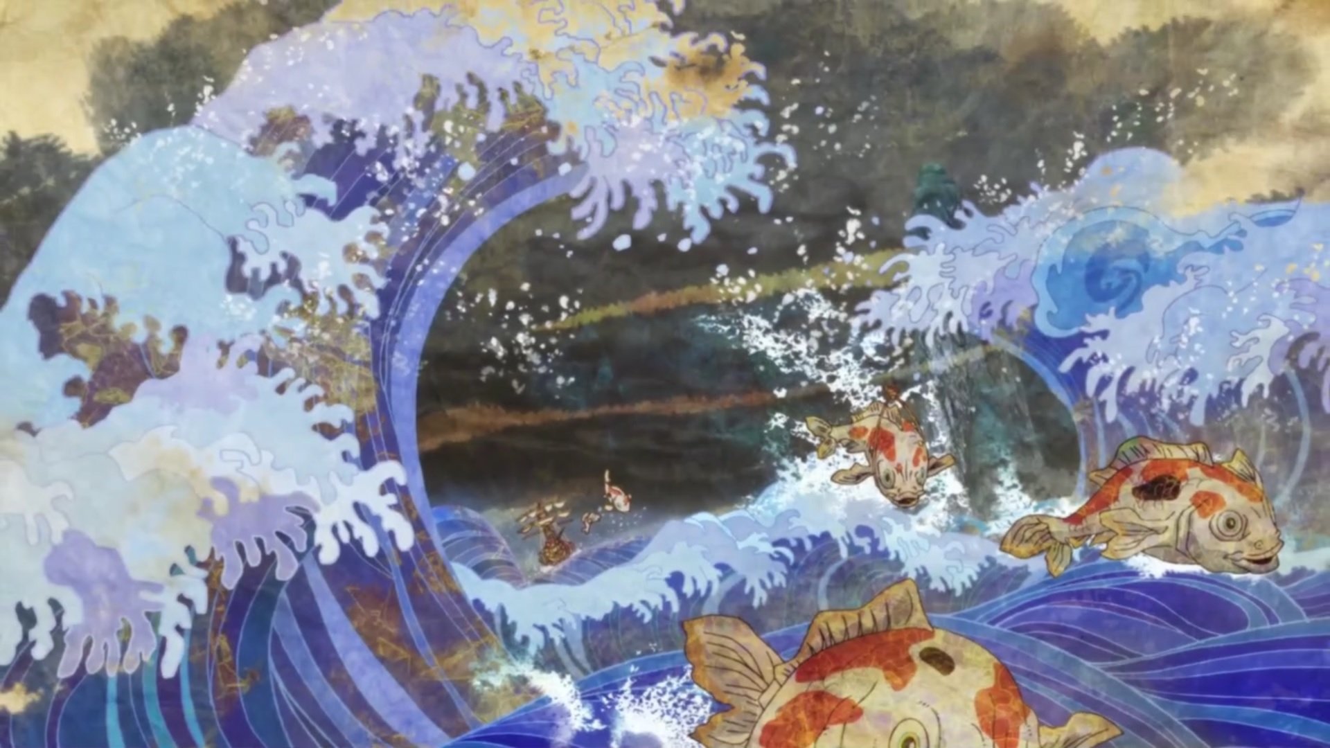 Buket Akgun Here Are The Most Amazing Gigantic Koi Of The Wano Country S Seas In One Piece For The World Animal Day ワンピース ワノ国編 T Co Yixj2au69y Twitter