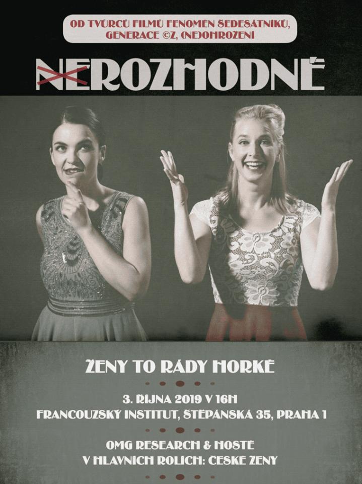 OMD_Czech's tweet photo. Včera 3.10. 2019 proběhla premíéra filmu (NE)ROZHODNÉ! Dokumentární film od OMGResearch přinesl zajímavá zjištění o ženách ve věku 25 - 40 let! Chcete se dozvědět více? @OMD_Czech @OmnicomMediaGrp https://t.co/4u963rgRM0