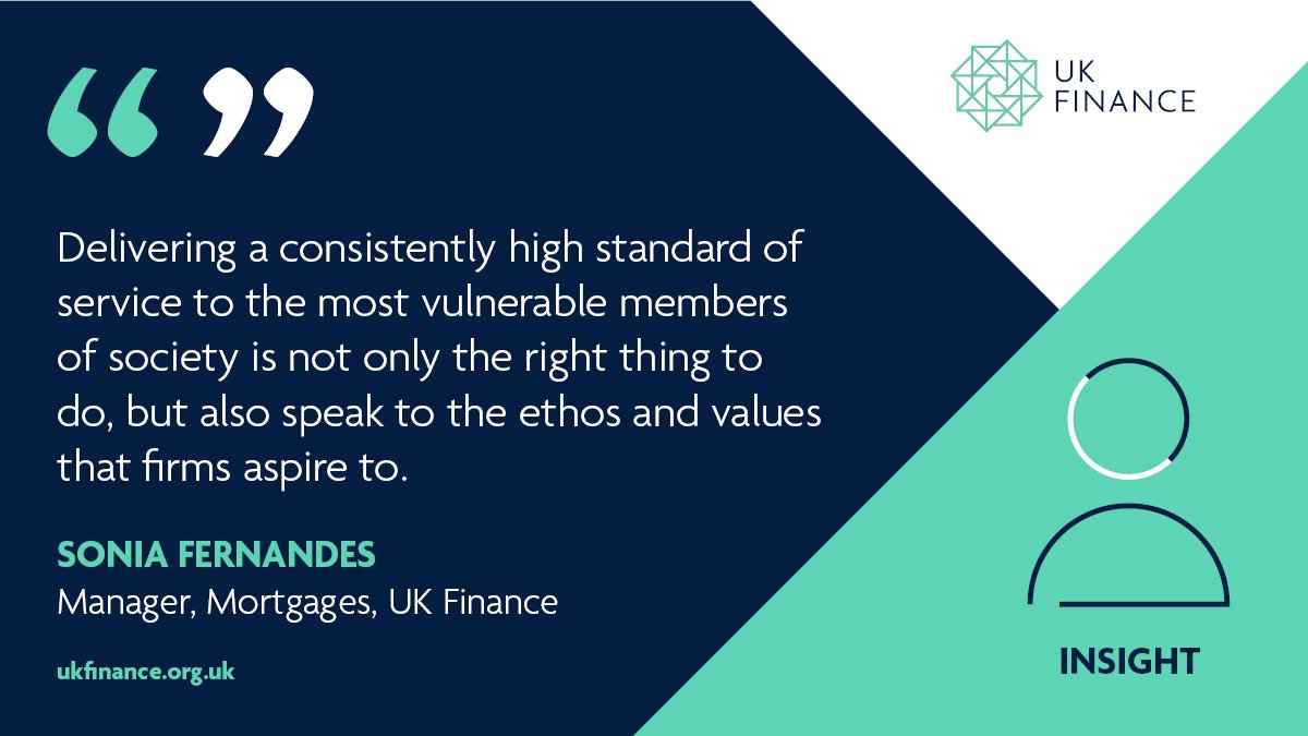 The banking and finance industry is committed to looking after every customer, especially those in vulnerable circumstances. Sonia Fernandes blogs on the fair treatment of vulnerable customers: bit.ly/fairblog0410