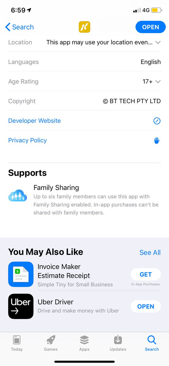 You can either use KargoLogic driver app or Uber as you may also like suggestion by the App Store. I know what the #logistics companies will choose. #realtimedata #SupplyChain