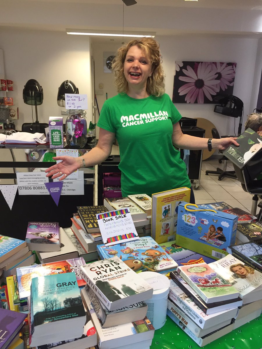 AbbeyViewSalon's tweet photo. McMillan coffee morning ready !!! https://t.co/x3uaGFgecn
