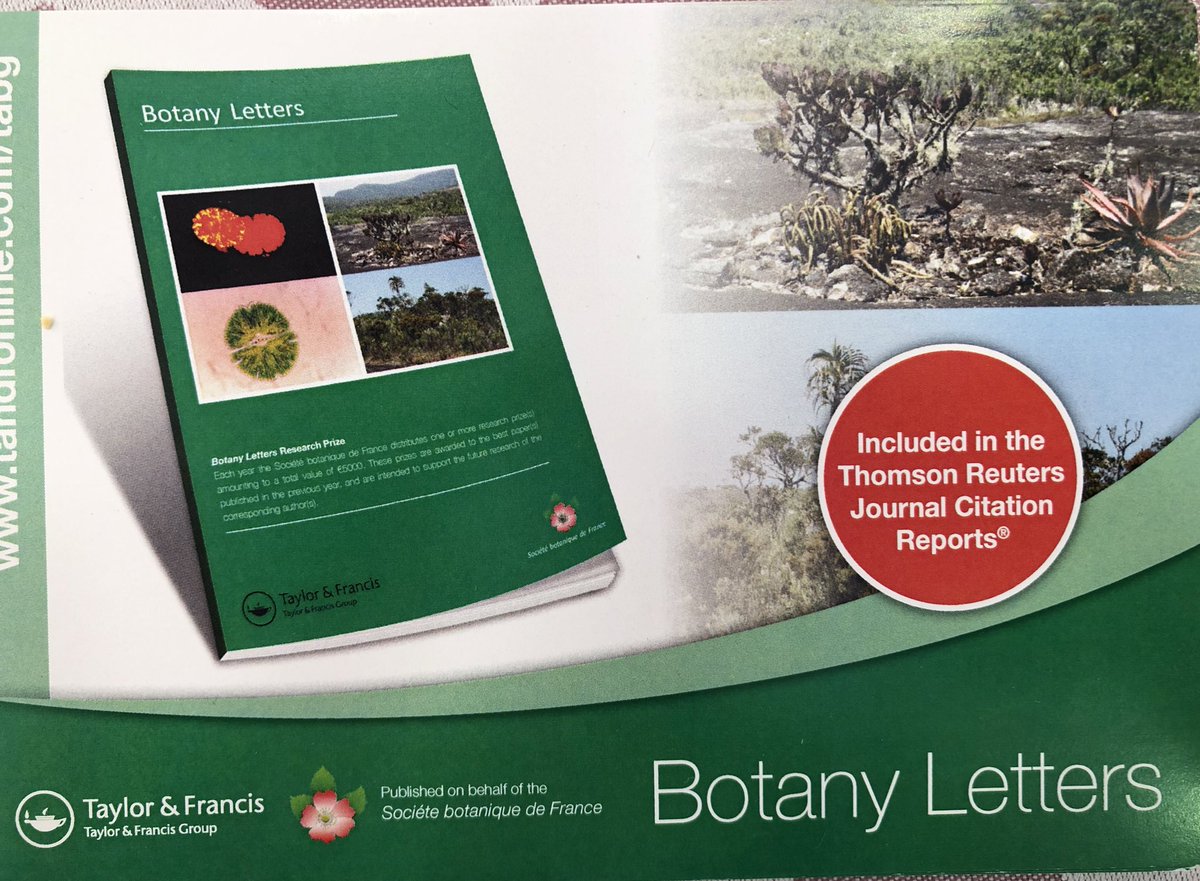 magdaboudagher's tweet photo. Botany Letters welcomes all manuscripts dealing with plants and plant science in a broad sense, especially interdisciplinary studies.  @tandfonline 
@OPTIMA90307540 #OPTIMA2019 https://t.co/pccKyyX2IB