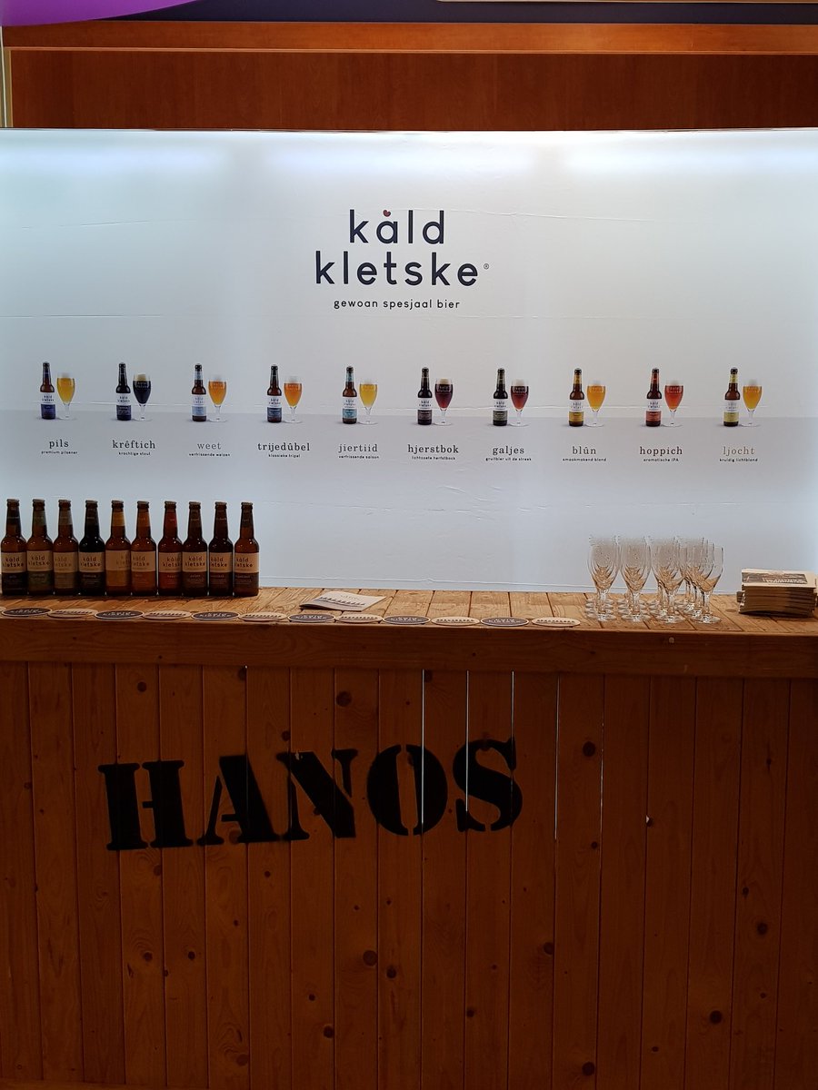 Klaar op het #hanos #najaars #evenement in #heerenveen. Kom ze proeven van af vandaag verkrijgbaar bij #Hanos
