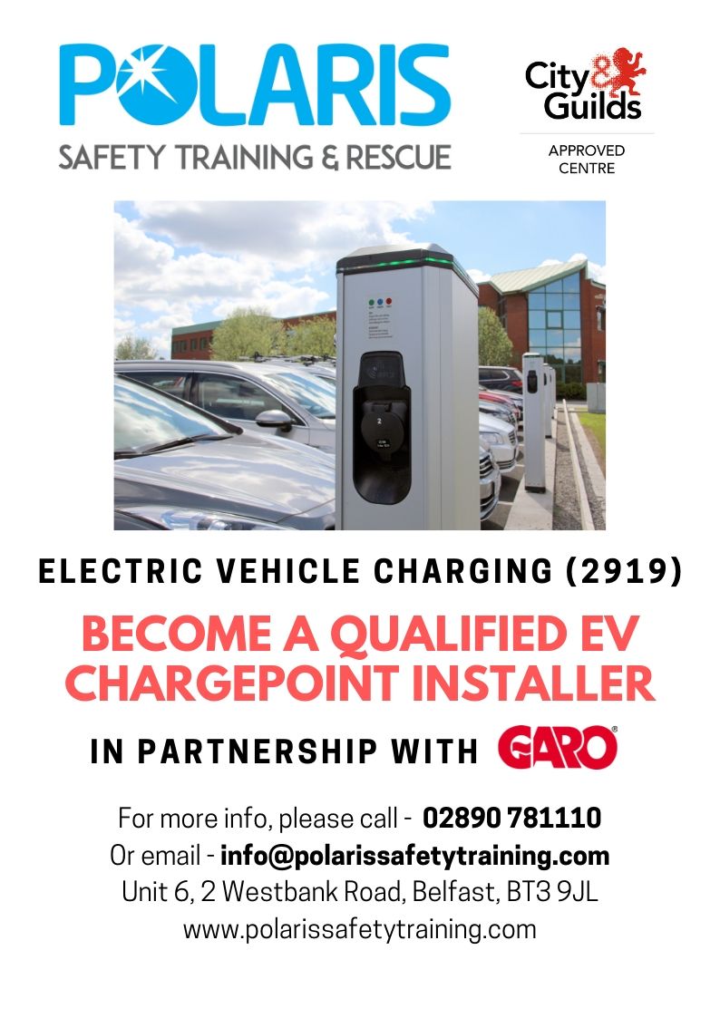 Polaris Safety Training (@polarisrescue) on Twitter photo ELECTRIC VEHICLE CHARGING COURSE
X1 available space left on our <a href="/cityandguilds/">City & Guilds</a> accredited EV Charging course on 8th October 2019.
Our qualification includes registration as a <a href="/GaroElectric/">Garo Electric Limited</a> approved installer.
To book, call 02890 781110 or email info@polarissafetytraining.com ELECTRIC VEHICLE CHARGING COURSE
X1 available space left on our <a href="/cityandguilds/">City & Guilds</a> accredited EV Charging course on 8th October 2019.
Our qualification includes registration as a <a href="/GaroElectric/">Garo Electric Limited</a> approved installer.
To book, call 02890 781110 or email info@polarissafetytraining.com