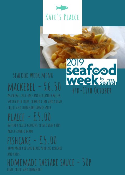 Kate's plaice tweet media