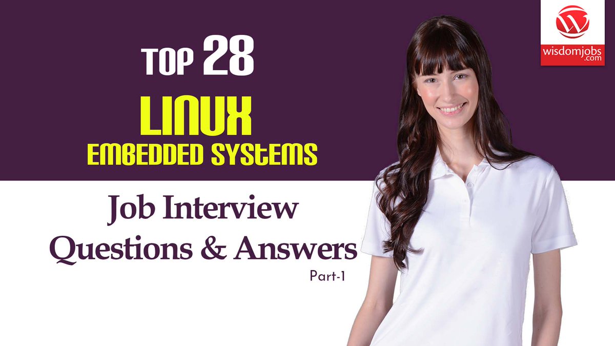 wisdom_jobs's tweet image. Linux Embedded systems Interview Questions and Answers 2019 Part-1 | Linux Embedded systems
youtube.com/watch?v=px_ihd…
#Linux
#embedded
#LinuxEmbedded
#Systems
#interview
#questions
#Wisdomjobsgulf
#Wisdomitservices
#Ajaykolla
#who_is_kabir
#jobposting
#Who_Is_SaintRampalJi