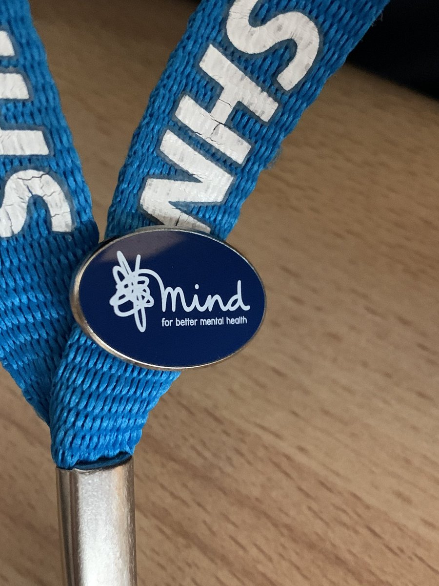 nat_echo's tweet photo. Wearing my @MindCharity pin ahead of world mental health day next week! No one should suffer in silence! I have been affected by mental health issues in many ways personally, friends, family, colleagues, peers .... support is improving. But more to be done! #mentalhealthawareness https://t.co/16ty2C0YxI