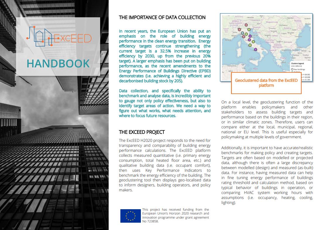 .<a href="/ExcEED_H2020/">ExcEED H2020 project</a> draws the conclusions of these last 3 years &amp; explains the potential of its #building data #platform in its #handbook. What do the platform results mean for policy and what for the #energy market?

Discover the different #perspectives here: exceedproject.eu/exceed-knowled…