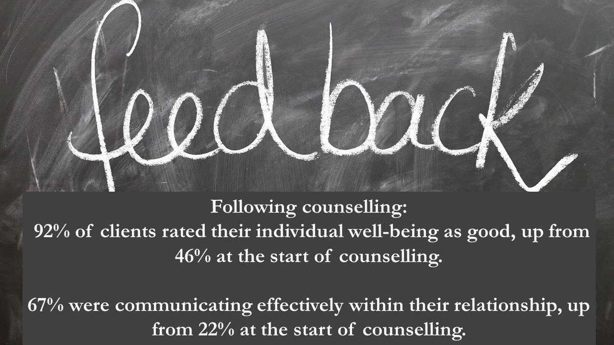 #thedifferencewemake #relationships #counselling #feedback