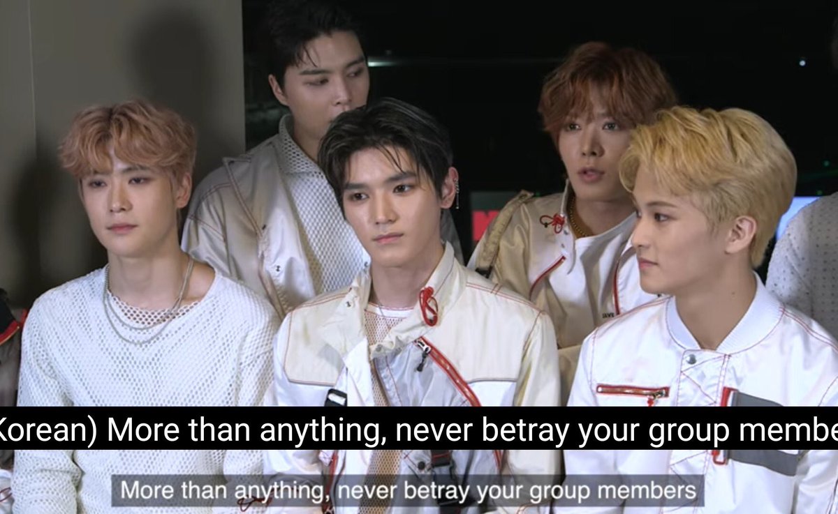 “More than anything, never betray your group members”Yuta (2019)