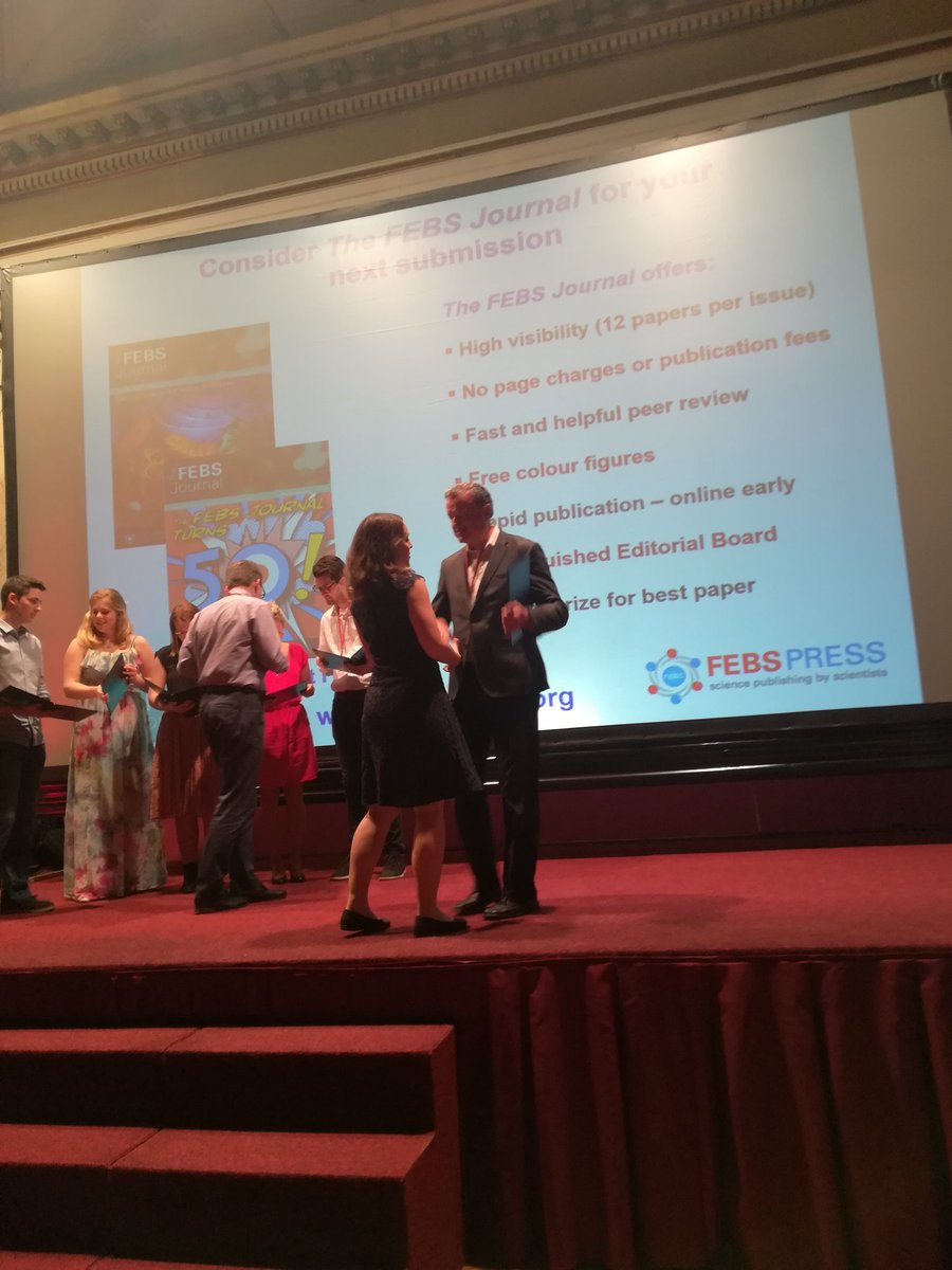 IPS2019 (@ips2019) on Twitter photo Yesterday's FEBS Journal poster prizes went to:
Pavla Fajtová
Kristýna Blažková
Congratulations, ladies and thank you, <a href="/FEBSJournal/">The FEBS Journal</a> for being a part of #IPS2019 Yesterday's FEBS Journal poster prizes went to:
Pavla Fajtová
Kristýna Blažková
Congratulations, ladies and thank you, <a href="/FEBSJournal/">The FEBS Journal</a> for being a part of #IPS2019