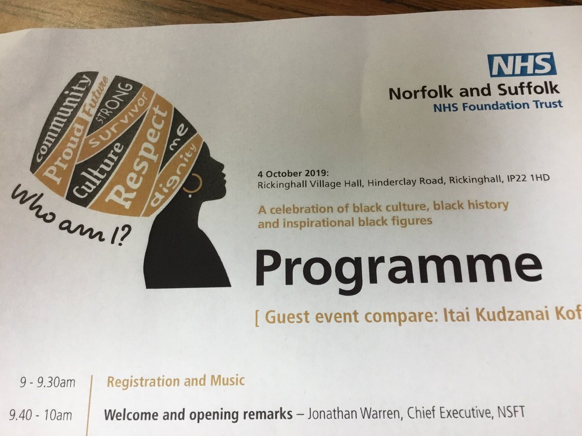 Powerful, inspiring, unifying and celebratory, Black History Month <a href="/NSFTtweets/">NSFT mental health</a>