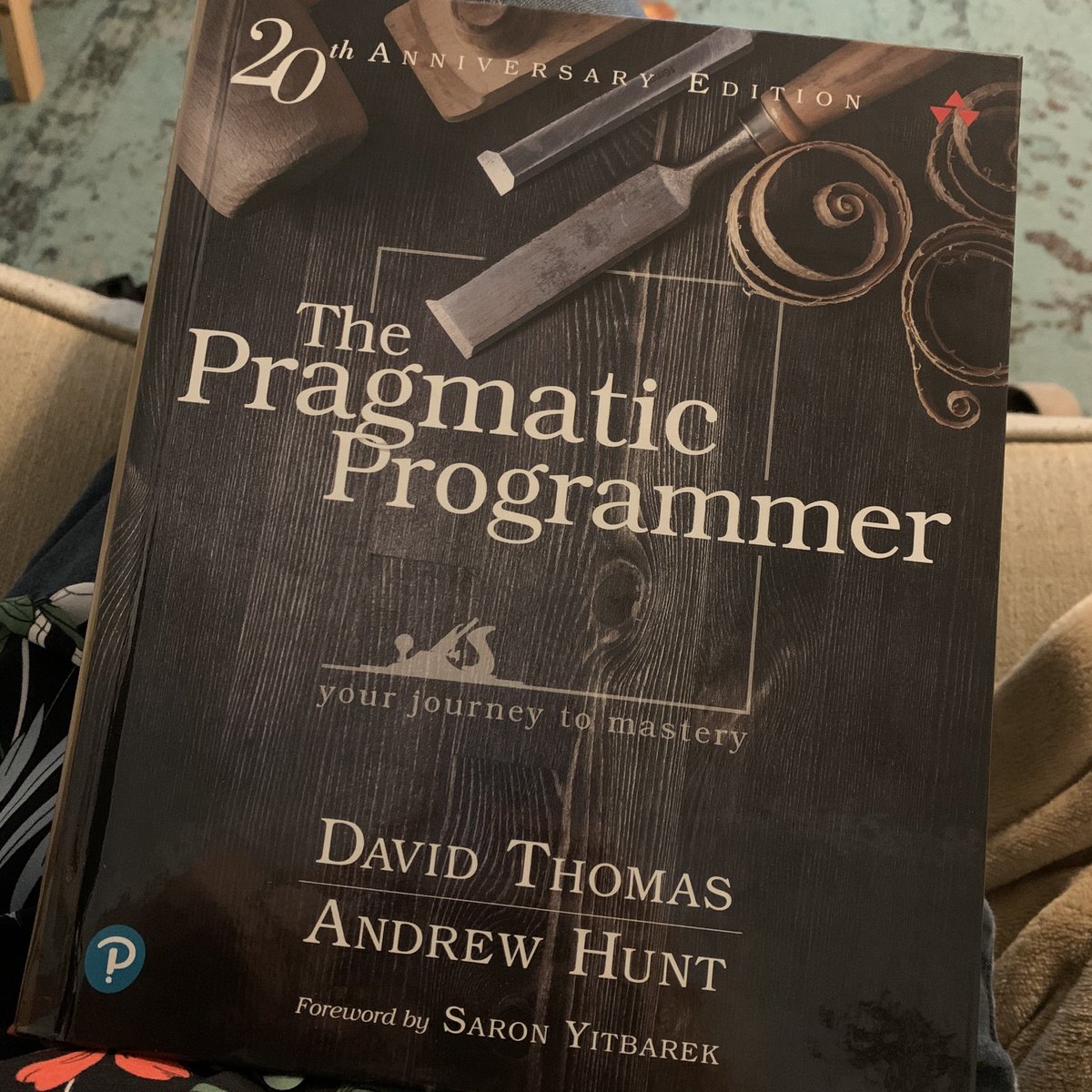 MrsSquishyface's tweet image. The best anniversary gift ever. 💕 #thepragmaticprogrammer #coding #womenwhocode