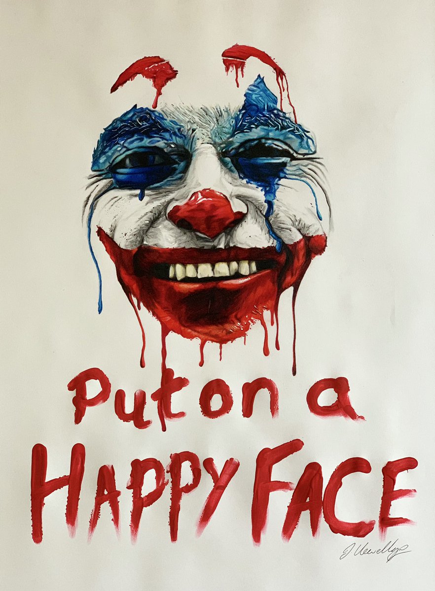 llewellyn_art's tweet image. COMPETITION TIME.....CORRECTION 🤡 

To celebrate the latest @jokermovie release I am giving away my A2 drawing/painting of #JoaquinPhoenix as #joker.

To enter, just FOLLOW MY PAGE and retweet THIS POST! 

Winner will be selected at random on 11/10/19 at 12:00

#Thejokermovie