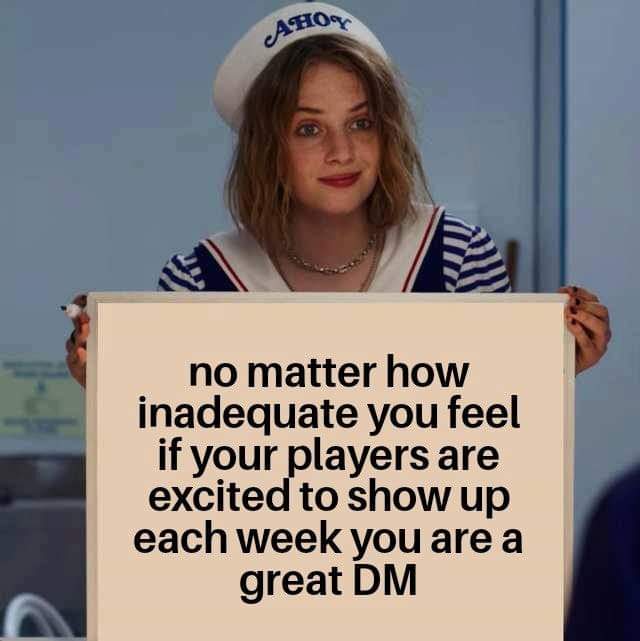 AvantrisLegends's tweet image. Reminder for all those that need it today. 

#dnd #rpg #ttrpg