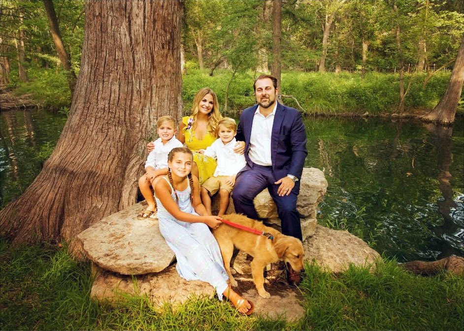 Greetings from Wimberley, Texas! Will Conley taking his perfect suit and shirts on the campaign trail. Best of luck!