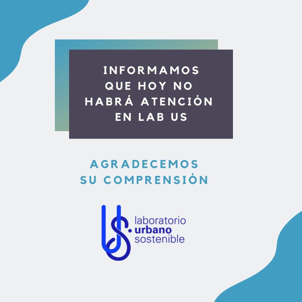 Labuio_us's tweet photo. 👉AVISO IMPORTANTE👈

Ante los acontecimientos que se han desarrollado en el país. Nos vemos obligados a tomar medidas de seguridad tanto para nuestra comunidad como para nuestra sede. 

Atentamente, 
LAB US 🤝 https://t.co/WxNIUfj6zb