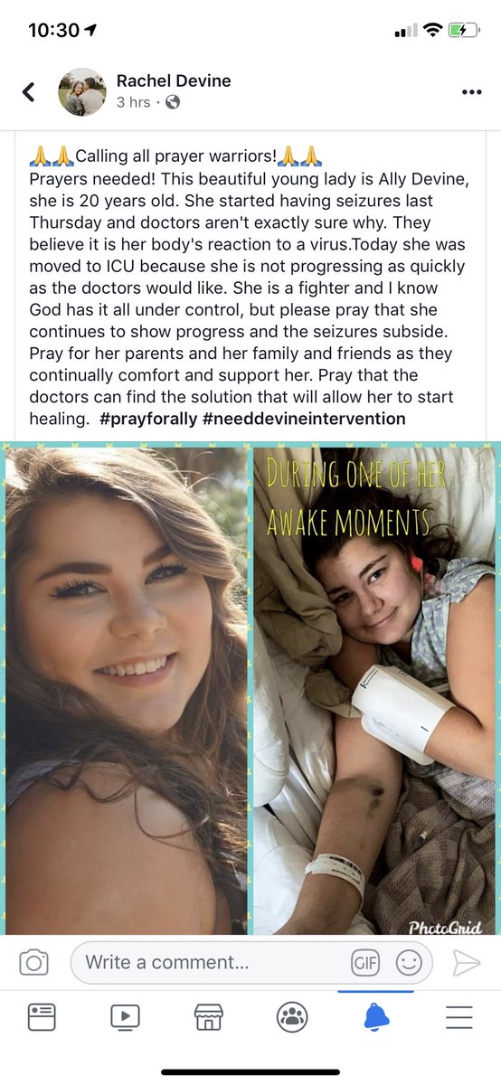 shes_RAD's tweet photo. Please share. My sister needs all the prayers she can get. https://t.co/aDVkcM9qDM