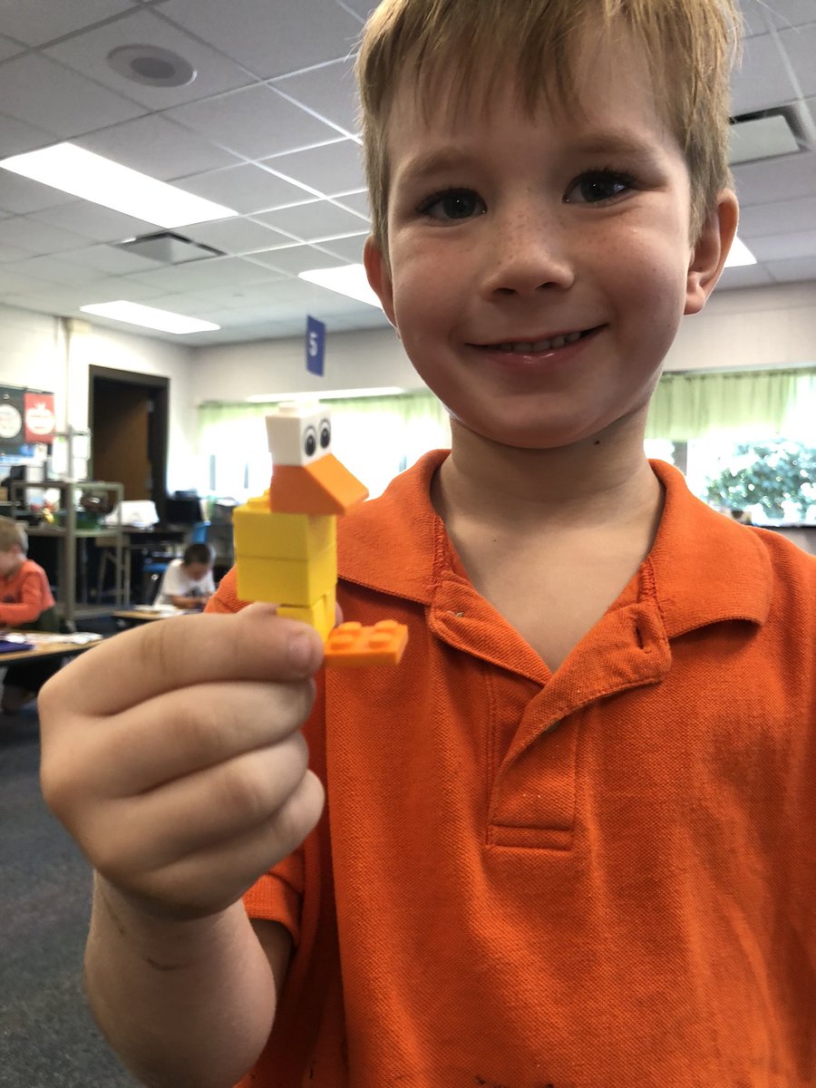 kinder_stem's tweet photo. We are using our #LearnToLearn lego kits to build ducks this week in STEM. We used our ducks to recognize how we are all unique. #KinderStem #LibertyHawks #WeLoveLegos 🦆 https://t.co/Cc7tFhlcDf