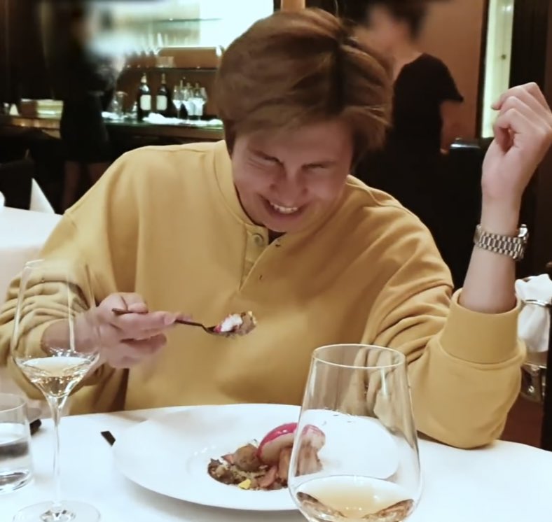 Indeed, I covet this entire trip, Namjoon is the closest thing to perfect this planet will ever see, my heart has been hammering in my chest for 3.5 hours, this is all on brand.