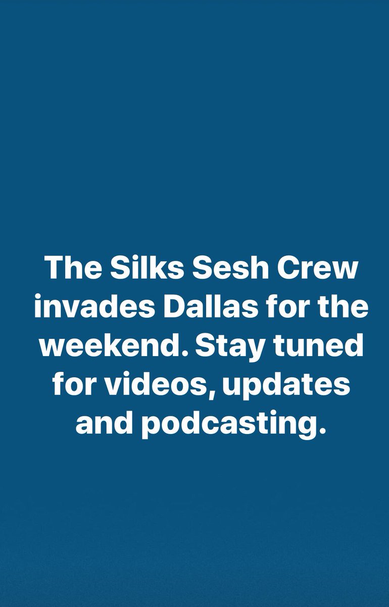 SilksSesh's tweet photo. https://t.co/ZKXbQTSA5F