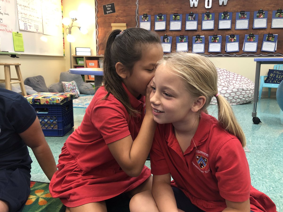 th1rdstheword's tweet photo. Hi it’s Layla! Yesterday at morning meeting we played telephone.☎️
Here are some cool photos of us playing telephone.
#bestthursday #bestgameever #moringsarethebest https://t.co/zliaHJrM5R