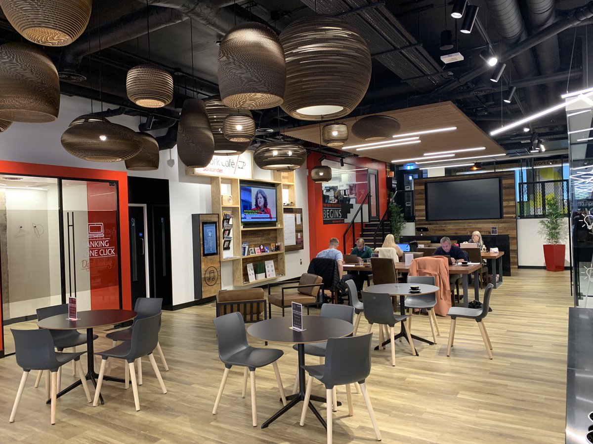 MacCommsYorks's tweet photo. Our community of expert director level #PR experts continues to grow and we’re delighted to welcome @matthompson as our newest freelancer. Matt has been hard at work with our founder @MacCommsEllie in the @santanderuk #workcafeLeeds today. What a great space! https://t.co/Z4AayAnP8Z