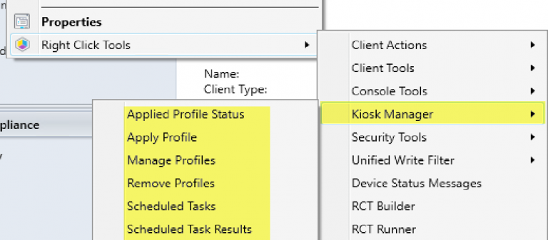 RecastSoftware's tweet photo. Lab Manager is now Kiosk Manager in Right Click Tools 4.0. Apply several settings to a machine or group of machines to lock it down, or turn it into a single use machine… like a kiosk, for example🙂 See step-by-step how it works: https://t.co/C0ffj8URbM #ConfigMgr #SCCM https://t.co/5Bl10p0WOe