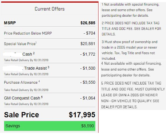 Let me help you demystify your next deal.

@McKenzieBuickGMC is a locally, family-owned, volume and value dealership. We earn our business every day by making volume sales and value through excellent customer service. 

Call/Text me at 8153833946