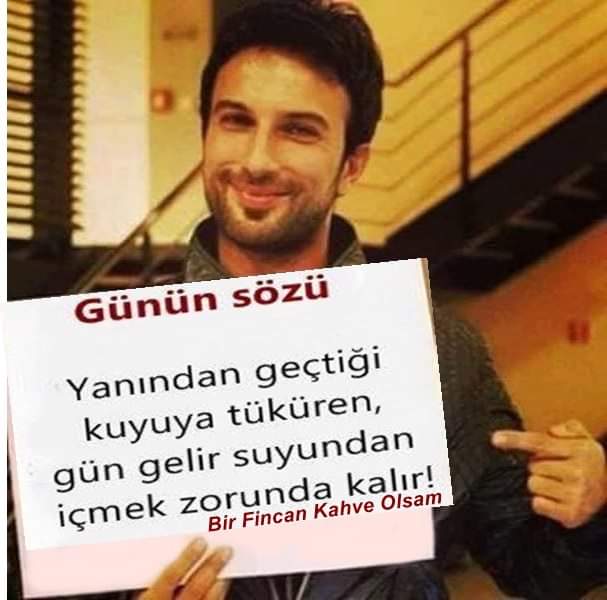 İyi insan mutluluk, kötü insan tecrübe olurmuş...
Sevgi dolu mutlu akşamlar dileğiyle.