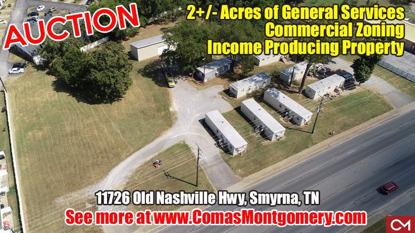 #AUCTION #November7th #Commercial #Property #IncomeProducing #MobileHomes in #Smyrna CLICK HERE TO SEE MORE: bit.ly/2M97vmo